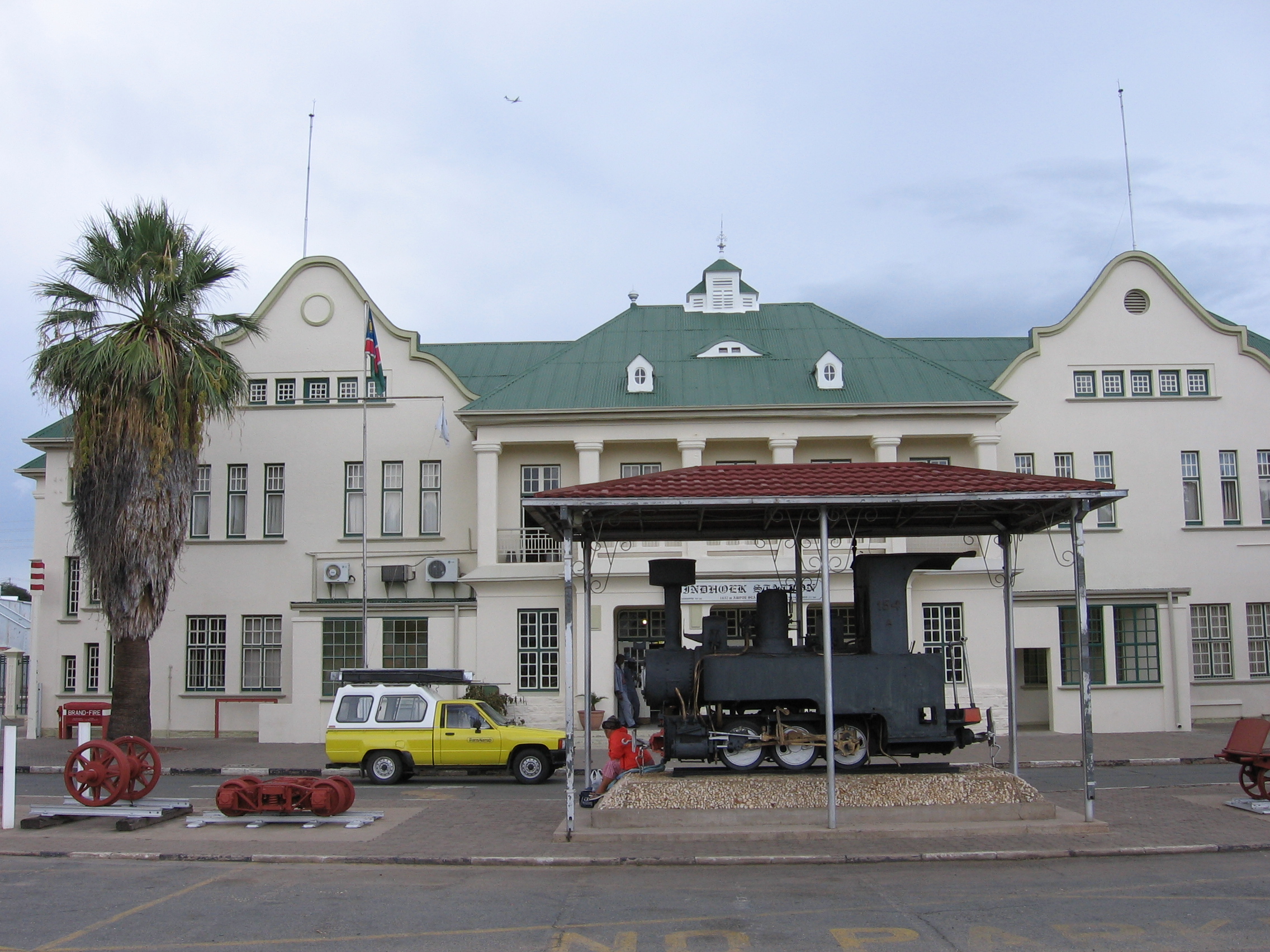 TransNamib Train Station in Windhoek, Namibia