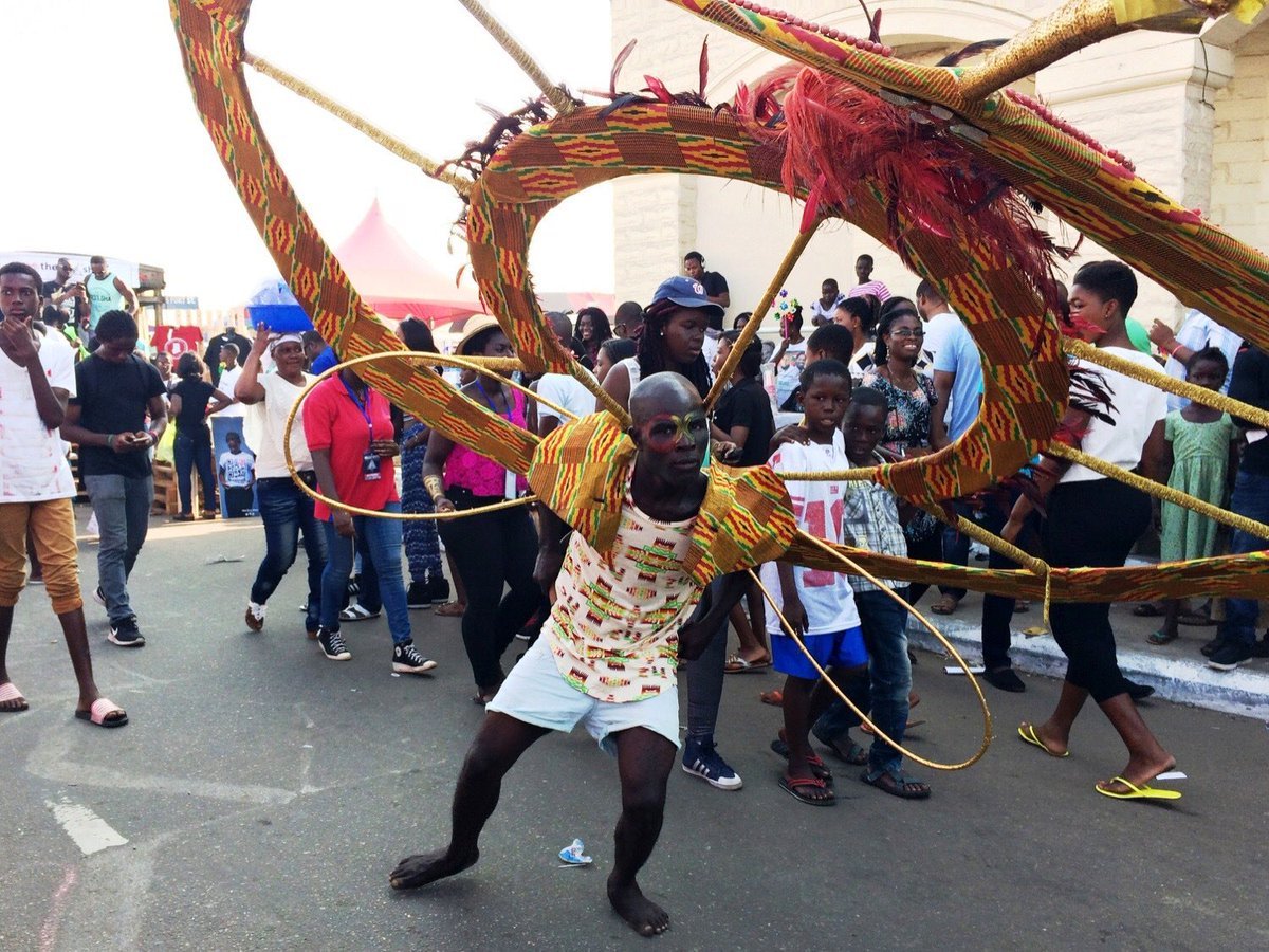 The Chale Wote Street Art Festival in Ghana