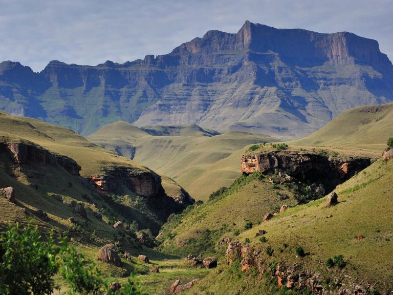 Visiting dragon mountains in South Africa, The Drakensberg