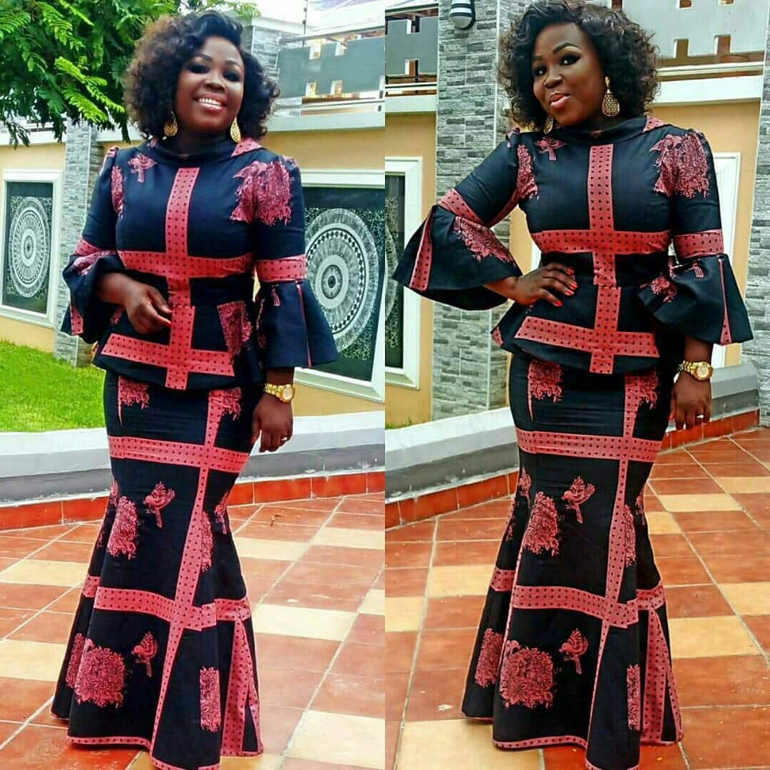 The Kaba and Slit fashion dresses in Ghana