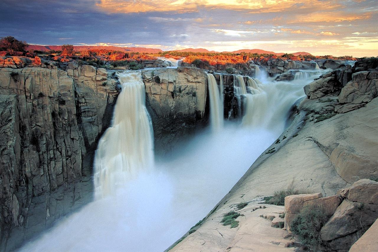 The wonder of Augrabies Falls National Park In South Africa