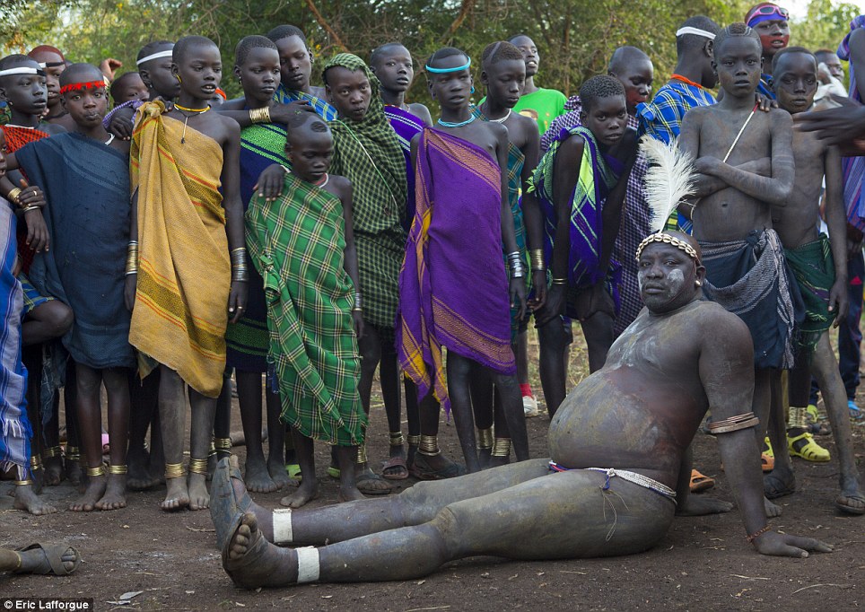 Ethiopia’s Ka’el ceremony where fat Bodi men are celebrated like kings