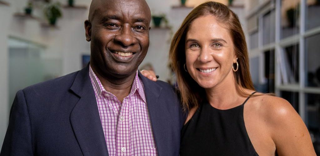 Coté Terré during her book launch, Wings of A Traveller in Nairobi