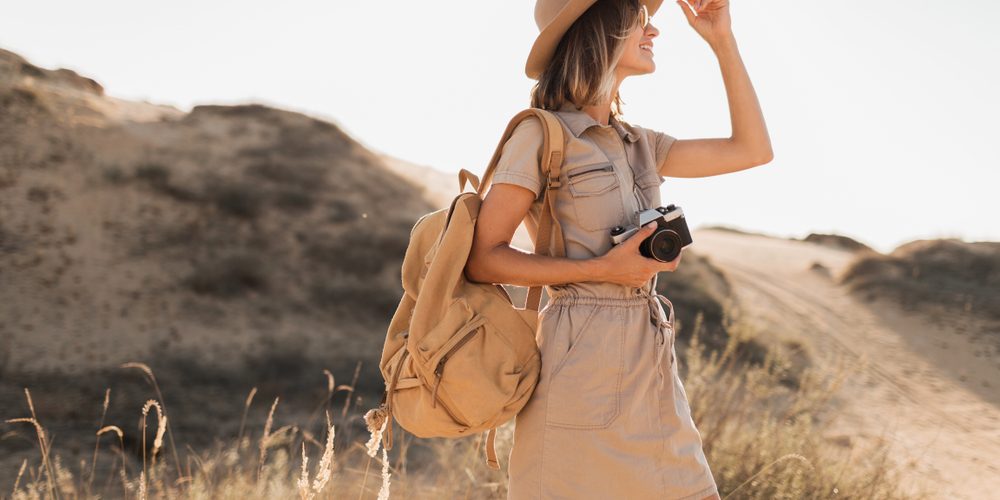 Dressed for An African safari