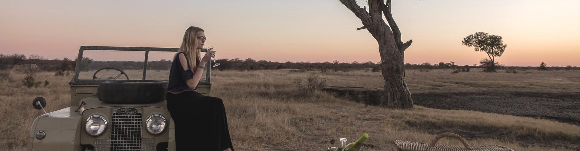 An adventurer after traveling to Africa