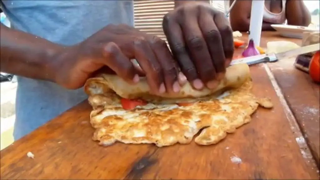 Ugandan Rolex Chapati