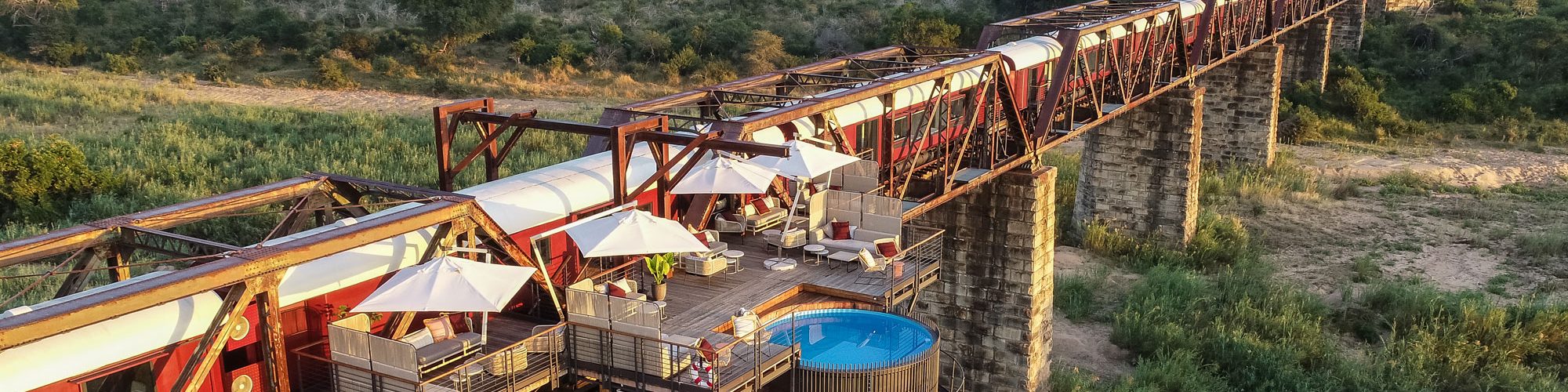 Kruger Shalati The Train on Bridge