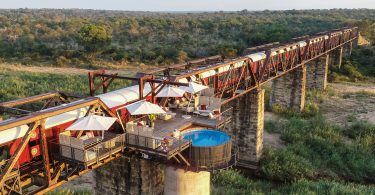 Kruger Shalati The Train on Bridge