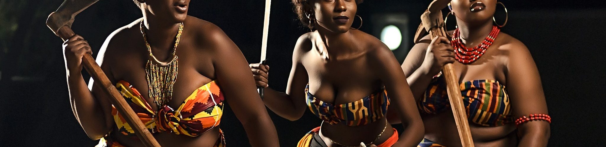 Beautiful Ugandan fashionistas
