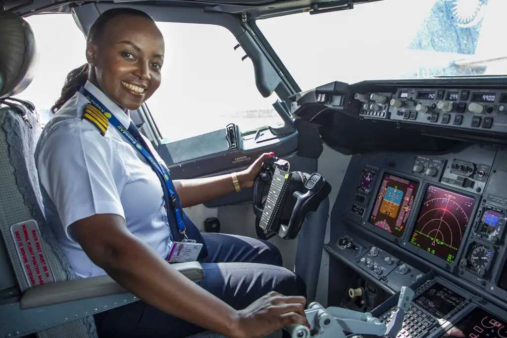Kenyan women pilots
