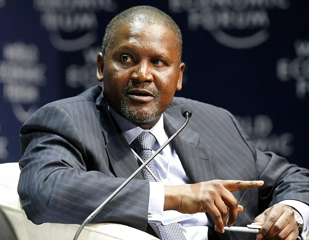 Aliko Dangote is one of the richest black man in Africa. 