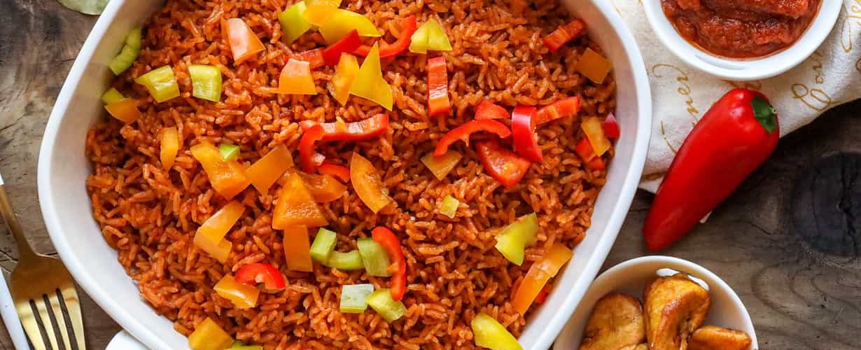 african christmas food