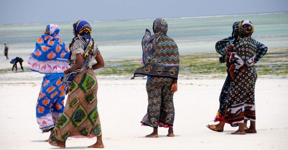 Traditional clothing in Tanzania.