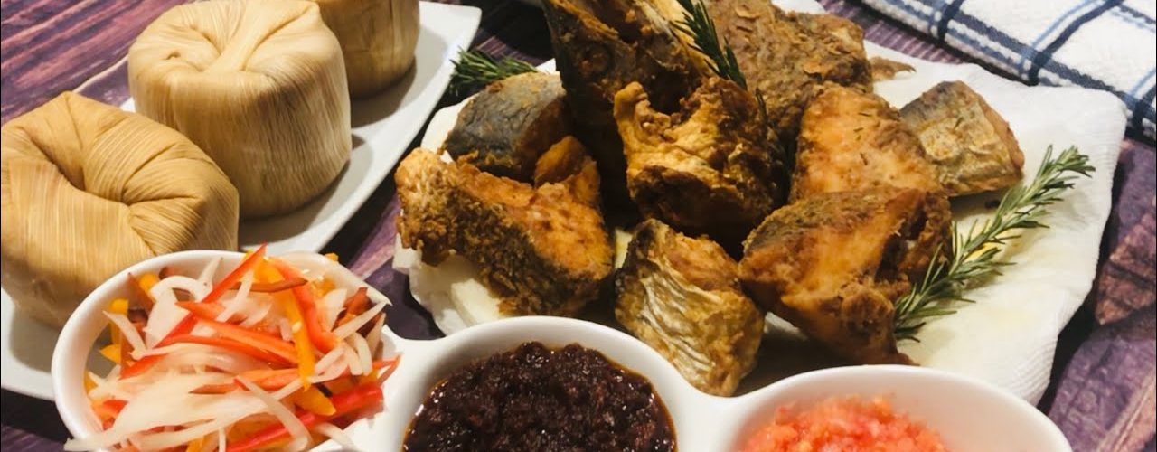 Fried Fish and Kenkey