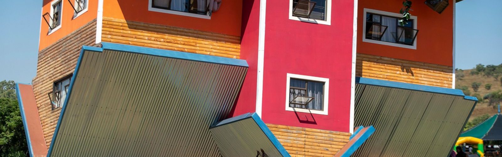 The upside Down House in South Africa