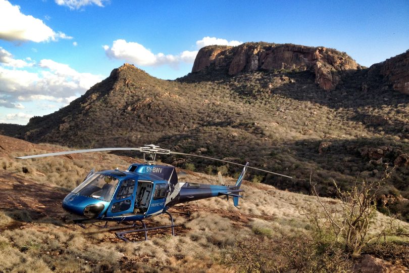 Helicopter rides in kenya