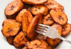 Sweet fried plantains
