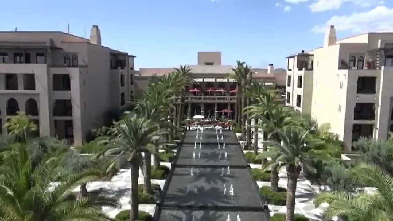 The Four Seasons Hotel Marrakech in Morocco