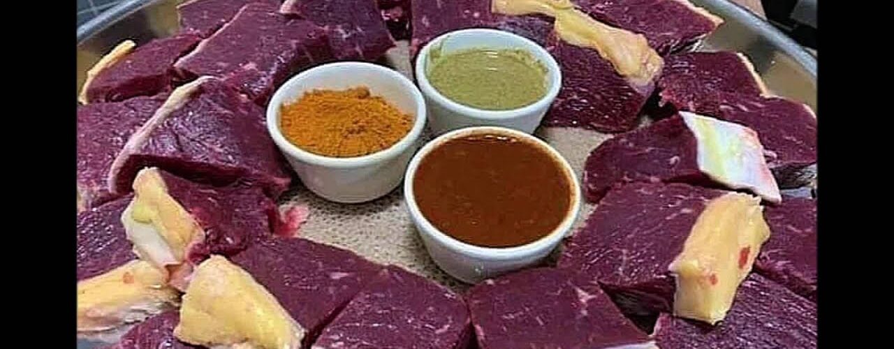 why do ethiopians eat raw meat