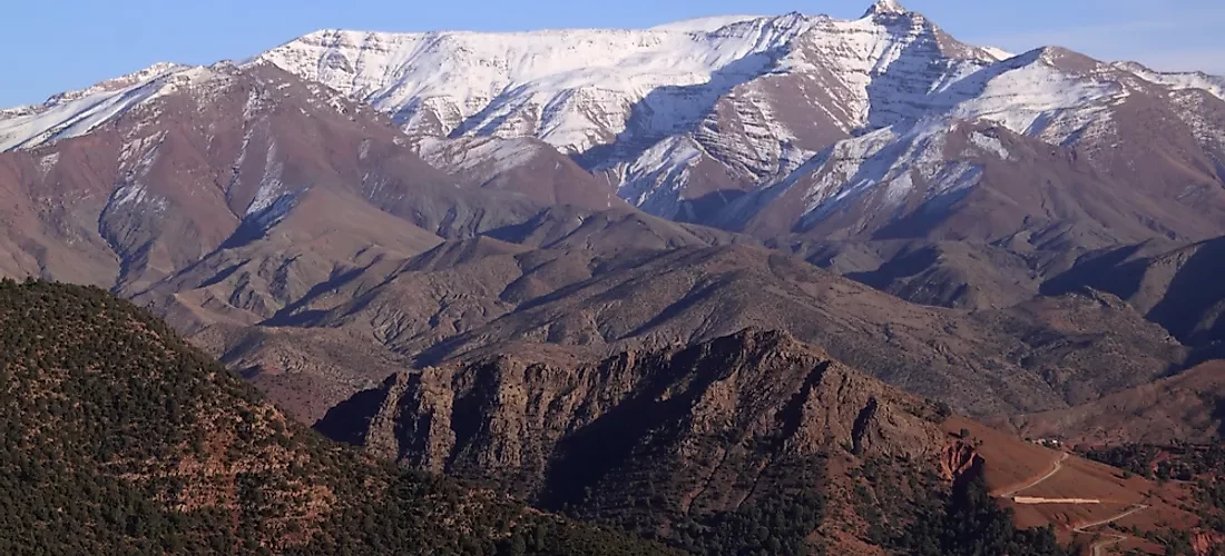 major mountain ranges in africa