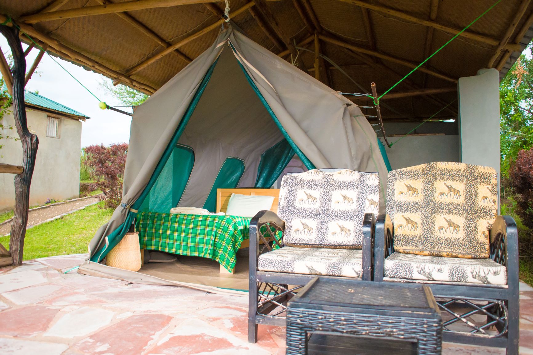 campsites in Lake Mburo