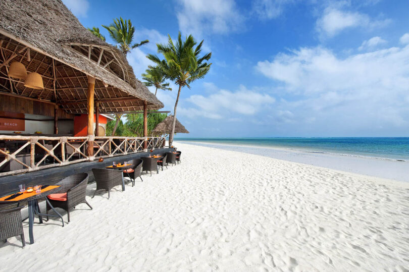 tanzania beach in Zanzibar