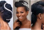 African bridal hairstyle