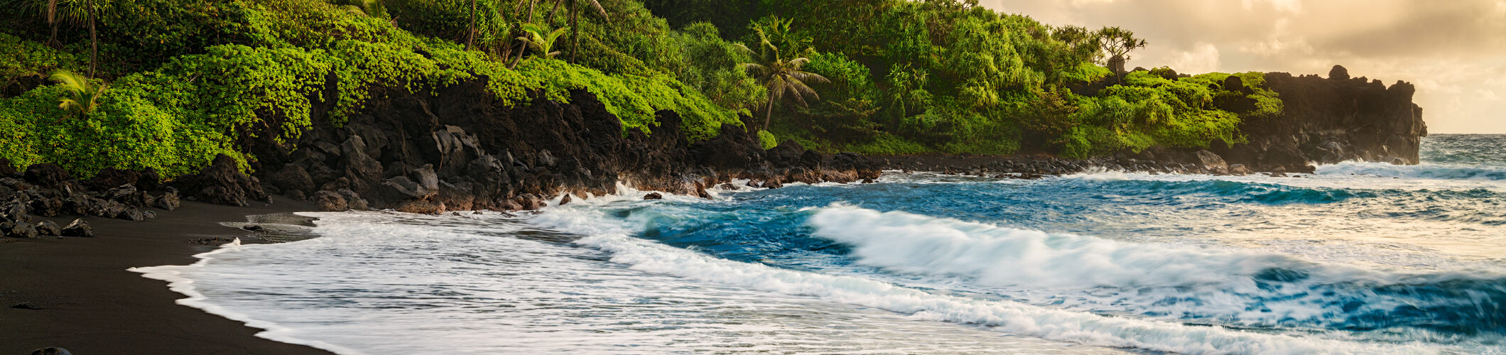 black sand beaches in Africa