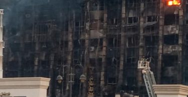 Egypt: 38 injured in fire at police headquarters