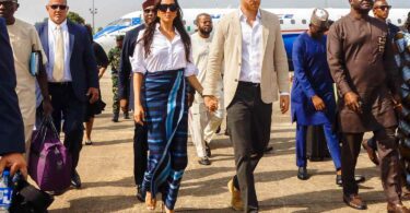 prince harry and meghan visit to nigeria