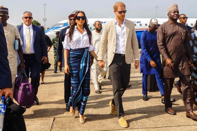 prince harry and meghan visit to nigeria