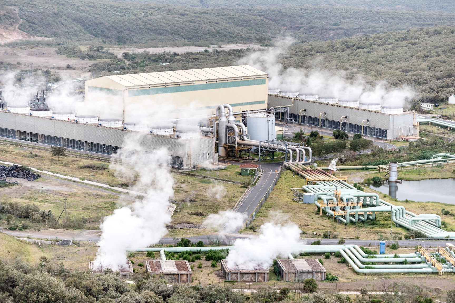 olkaria geothermal power plant