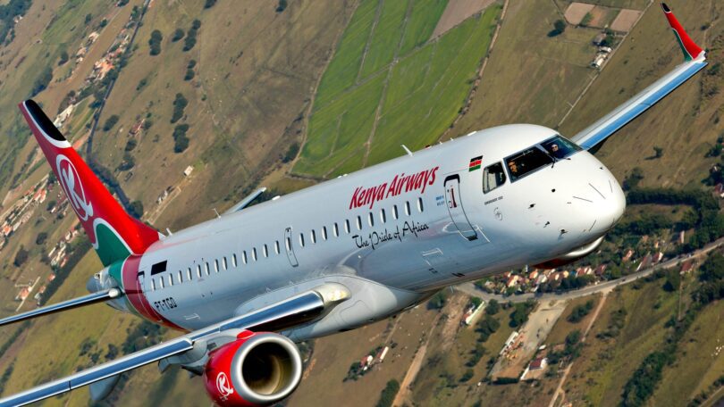 kenya airways direct flights to gatwick