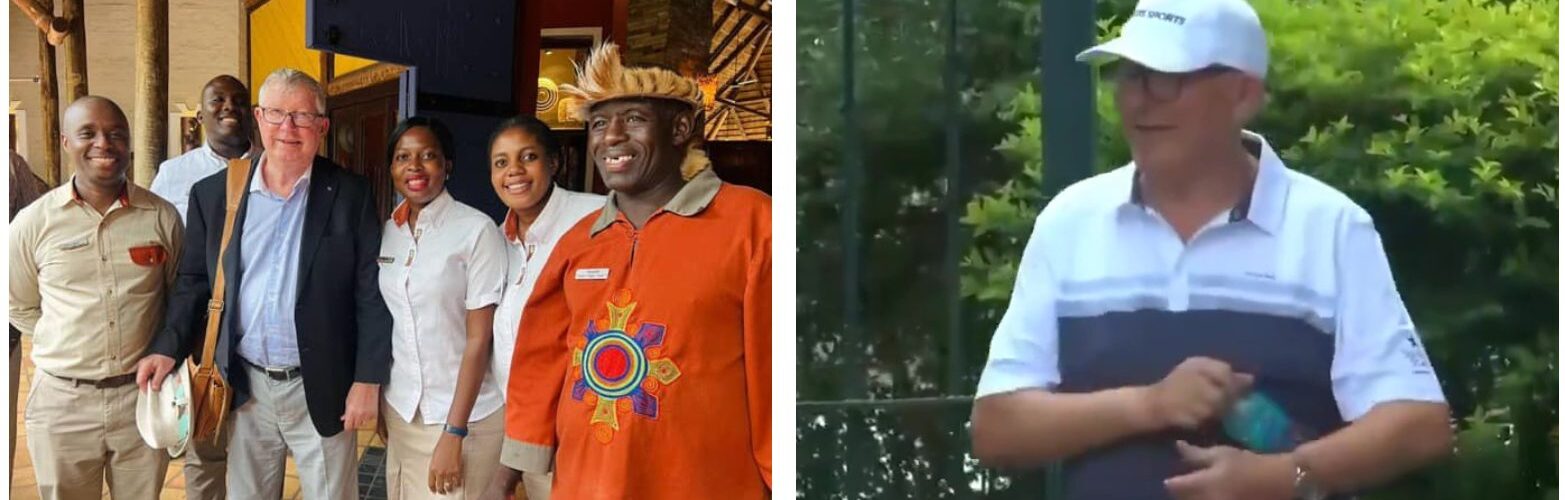 sir alex ferguson victoria falls visit