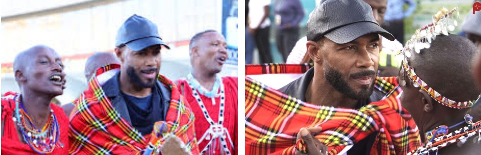 omari hardwick kenyan visit