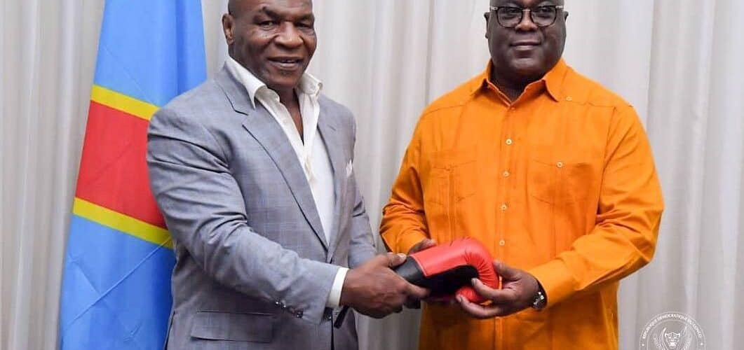mike tyson kinshasa visit